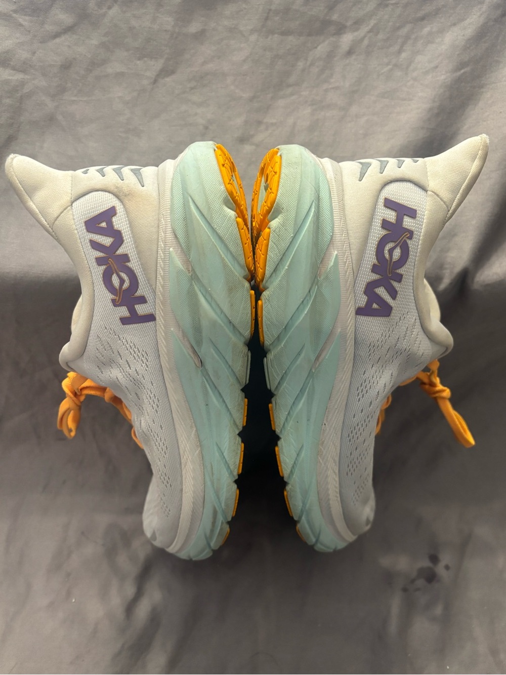 HOKA Clifton 8 Women’s Size 9 Running Shoes. Very lightly used.